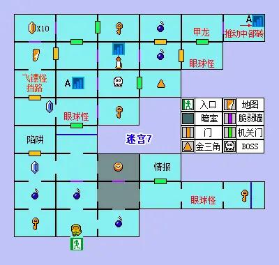 FC塞尔达传说1图文攻略 一周目全迷宫解谜攻略