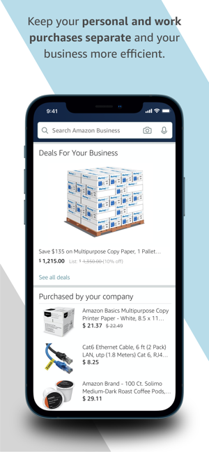 amazon business app