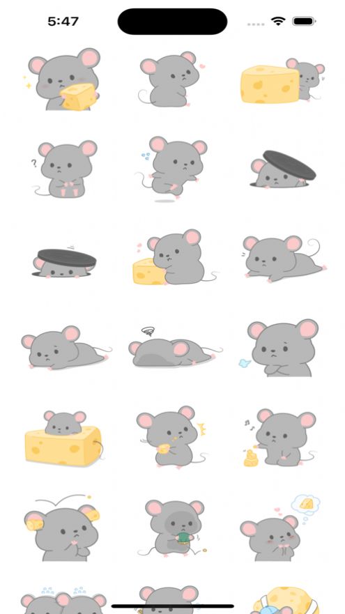 MouseyLifeMoments贴纸app官方版图片1
