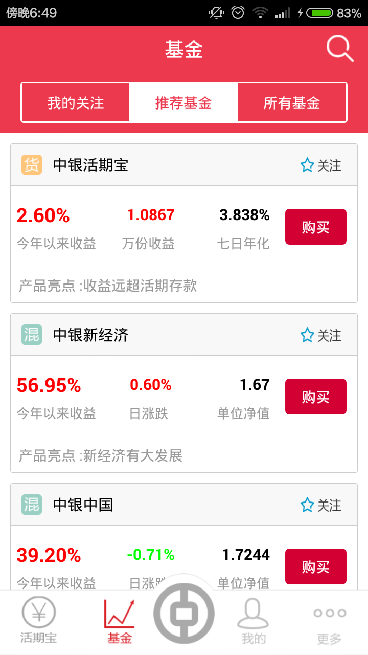 中银基金app官方版图片1