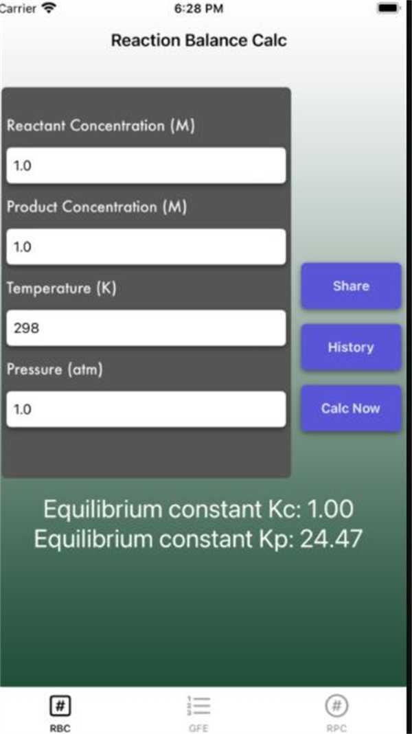 RB-Reaction Balance Calc apk for android图片1