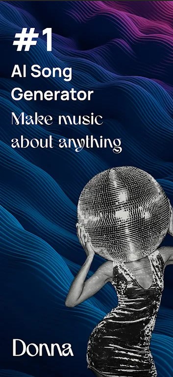 Donna AI Song Music Maker mod apk 1.0.17 premium unlocked free purchase图片2