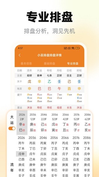 小巫排盘app下载